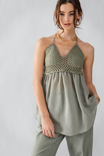 Crochet Halter