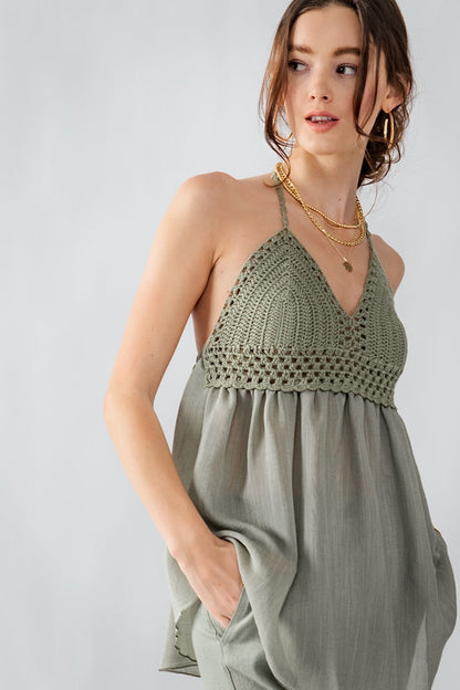 Crochet Halter
