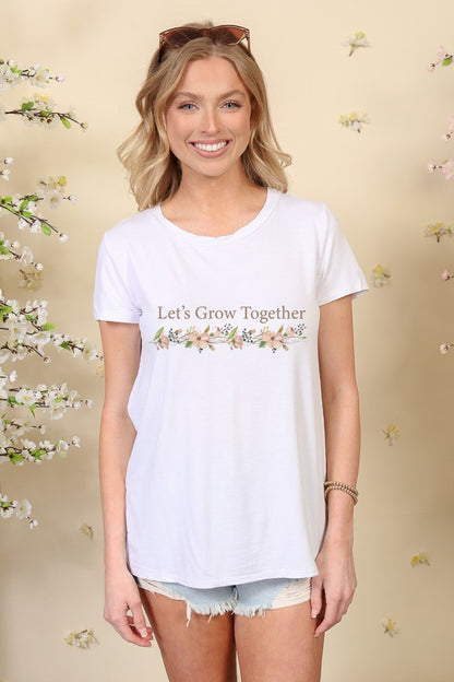 LETS GROW TEE